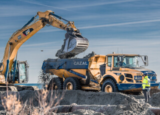 Travaux maritimes et fluviaux Cazal